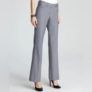 NWT THEORY Max C Tailor Trouser Pants in Peony Tint size 4